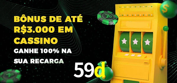 59d melhor bônus de depósito