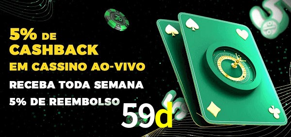 Promoções do cassino ao Vivo 59d